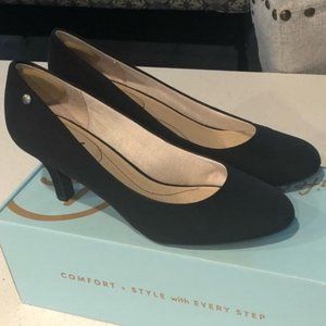 Life Stride Parigi Black Pumps Size 9 1/2M
